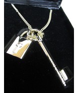 Victoria&#39;s Secret Limited Edition Scandalous Lock &amp; Key Charm Necklace - £27.69 GBP