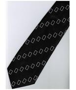 EB10 Black White Box Necktie - $19.99