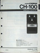 Yamaha Service Manual For Guitar Pedals Choose: Ch Cod Dds Dm Fl Gb Gc Mbd PH100 - £11.76 GBP