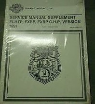 1991 Harley Davidson FLHTP FXRP fxrp CHP Service Shop Manual Supplement NEW - £115.02 GBP