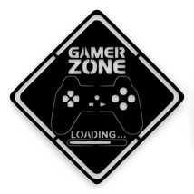 Gamer Zone | Gamer Sign | Game enthusiasts - £7.92 GBP