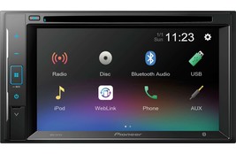 Pioneer AVH-241EX 2-DIN 6.2&quot; Resistive Glass Touchscreen DVD Receiver - $403.74