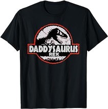 Dinosaur Daddysaurus Rex Father Day For Dad Funny Gifts Idea T-Shirt - £12.57 GBP+