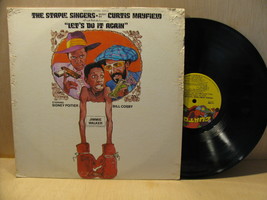 The Staple Singers “Lets Do It Again” Lp - Soundtrack Curtom Records - £10.39 GBP