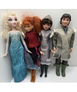 DIsney Frozen II Forest Expedition Set 4 Dolls Anna Elsa Honeymaren &amp; Ryder - $12.19