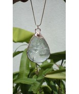 Electroformed copper Rutilated quartz pendant - $68.23 CAD+