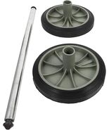 Garbage Can Replacement Wheels &amp; Axle Set Plastic Trash Bin Repair Kit -... - €19,17 EUR