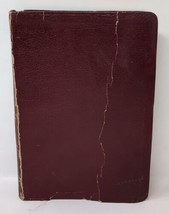 Thompson Chain Reference Study Bible Niv Burgundy Bonded Leather 1983 - £17.89 GBP