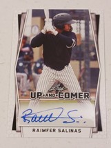 Raimfer Salinas New York Yankees 2022 Leaf Certified Autograph Card #UC-RS2 - £3.86 GBP