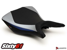 Yamaha R3 Seat Cover 2015-2019 2020 2021 2022 Tec-Grip Luimoto Dark Blue Black - £110.11 GBP