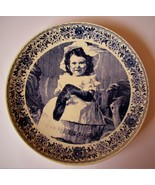 Antique Porcelain Decorative Plate Delft Holland 34 cm. - £35.09 GBP