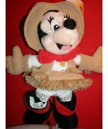 Disney Minnie Mouse FRONTIERLAND Bean Bag Plush New with Mint Tag - $6.72