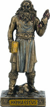 Greek God Hephaestus / Vulcan God of Fire Cold Cast Bronze miniature 9cm / 3.5&#39; - £28.58 GBP