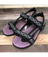 Champion strappy sandals adventure hiking water shoes youth kids size 2 - $400.59 MXN