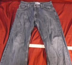 LEVI STRAUSS SIGNATURE STRAIGHT BLUE JEANS MEN'S DENIM SUPERIOR FIT PANT... - $19.40