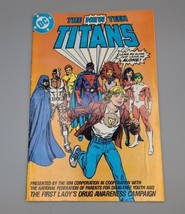 The New Teen Titans DC 1983 Problem Child IBM Drug Awareness Issue Nancy Reagan - £7.66 GBP