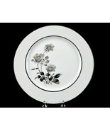 Black Rose Pattern 10.25&quot; Dinner Plate, Nocturne By Yamaka Japan, Multip... - £10.14 GBP