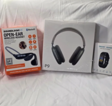 BUNDLE (Green P9 Pro Wireless Headphones+SoundLogic Headset+Green Smart ... - $1,099.57 MXN