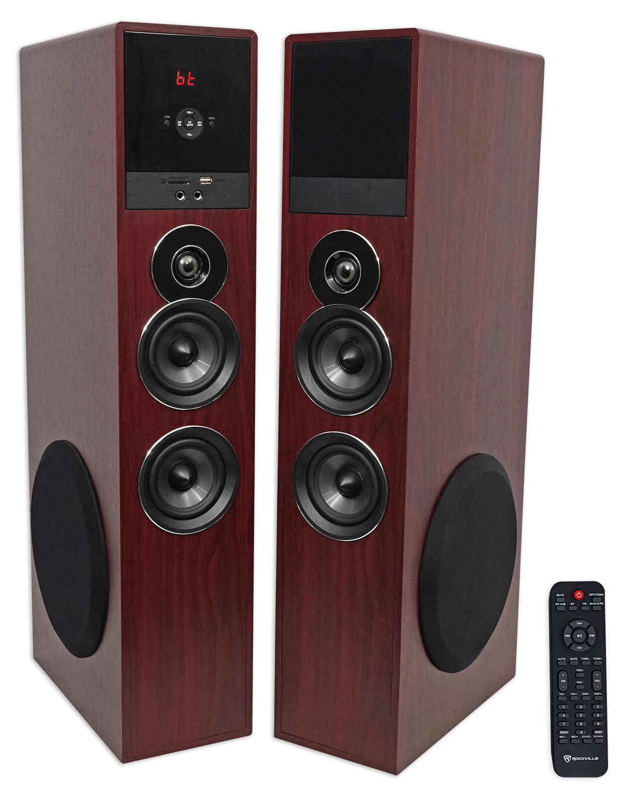 Primary image for Tower Speaker Home Theater System+8" Sub For Sony X800E Television TV-Wood