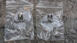 2 New Pairs CLEAR OEM Genuine BOSE StayHear+ Sport Ear Tips - Size Medium - $7.99