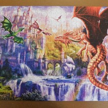 Dragon Kingdom 500 Large Piece Jigsaw Puzzle Eurographics 19 x 27 COMPLETE - $11.65