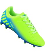 Vizari Santos Kids Soccer Cleats, Green/Blue, Size 10.5 Little Kid - $21.22