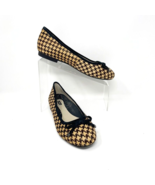 Propet Womens Black Tan Cow hair Leather Herringbone Ballet  Flat, Size ... - $550.92 MXN