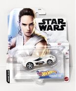 Hot Wheels Star Wars Disney REY Character Cars Die-Cast GMH92-0910 Mattel - $12.15