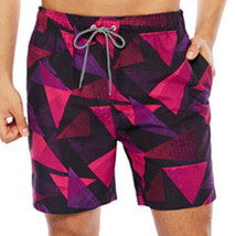 Arizona Men&#39;s Swim Trunks Shorts Black Triangle Size X-Large New - £13.99 GBP