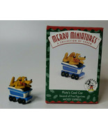 1998 Hallmark Merry Miniatures Mickey Express Pluto&#39;s Coal Car Car  U119... - $9.99