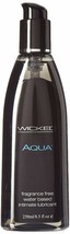 Wicked Lubes Sensual Care Collection Aqua Waterbased Lubricant, Fragrance Fre... - £15.71 GBP