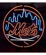 New York NY Mets Baseball Neon Sign 16&quot;x16&quot; - £109.34 GBP