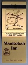 Manitobah Inn Best Western Manitoba Canada Matchbook - $1.97