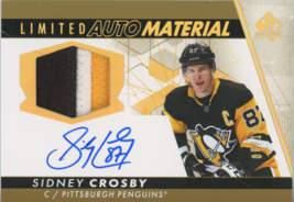 Authenticity Guarantee 
2022-23 UD SP Authentic Sidney Crosby 3C Patch Auto #... - £1,002.92 GBP