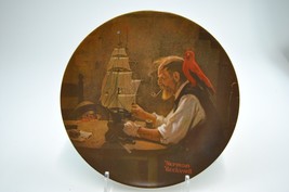Norman Rockwell The Ship Builder Edwin Knowles 1980 Limited Edit Collector Plate - $15.99