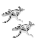 KANGAROO CUFFLINKS Australia Australian Iconic Animal Marsupial NEW w GI... - £9.60 GBP