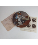 1983 Knowles Norman Rockwell &quot;The Painter&quot; Collector&#39;s Plate #0445M With... - £11.35 GBP