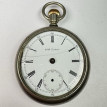 Montgomery Ward 20th Century Pocket Watch Movement W/ Case For Parts - $49.49