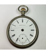 Montgomery Ward 20th Century Pocket Watch Movement W/ Case For Parts - €42,63 EUR