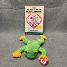 Ty  Smoochy The Frog Beanie Baby Tags Attached Plush Stuffed Toy KG - £19.41 GBP
