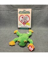 Ty  Smoochy The Frog Beanie Baby Tags Attached Plush Stuffed Toy KG - £19.83 GBP