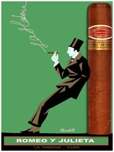 7910.Decoration Poster.Home Room wall design.Cuban cigar ad label.Green - £10.35 GBP+