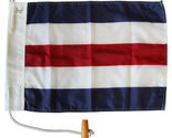 Letter C - Nautical Code Signal Nylon Flag - Nylon, Rope and Toggle, Dyed - $74.40