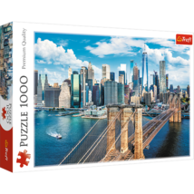 1000 Piece Jigsaw Puzzles, Brooklyn Bridge, New York, USA, Cityscape puz... - $22.22