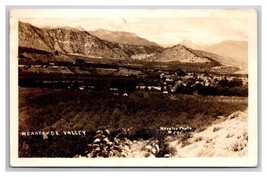 RPPC Uccelli Occhio Vista Wenatchee Valley Washington Wa Ruote Foto Postcard Y15 - $8.20