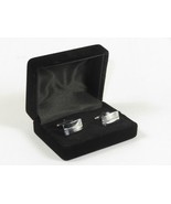 Men J.Valintin Cufflinks by Vitorofolo for French Cuff Shirt V29-40 Silver - $40.73 CAD