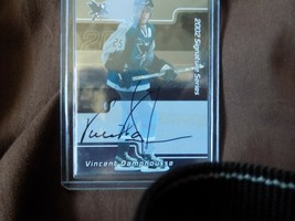 02/03 itg in the game vincent damphousse  auto sharks leafs oilers habs # 195 - £6.25 GBP