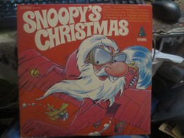 Snoopys Christmas Vinyl LP 33 1/3 Peppermint Kandy Kids Peter Pan VTG - £7.43 GBP