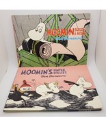 Tove Jansson Moomin Builds a House &amp; Moomin&#39;s Winter Follies Book Lot - $29.50