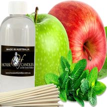 Apple Mint Scented Diffuser Fragrance Oil Refill FREE Reeds - £10.30 GBP+